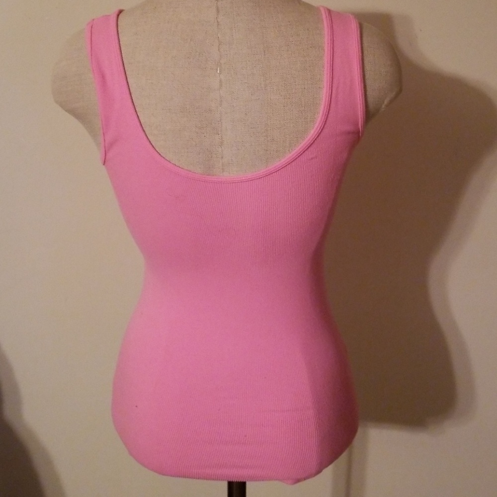 Pink Stretch Tank - Picture 3 of 3